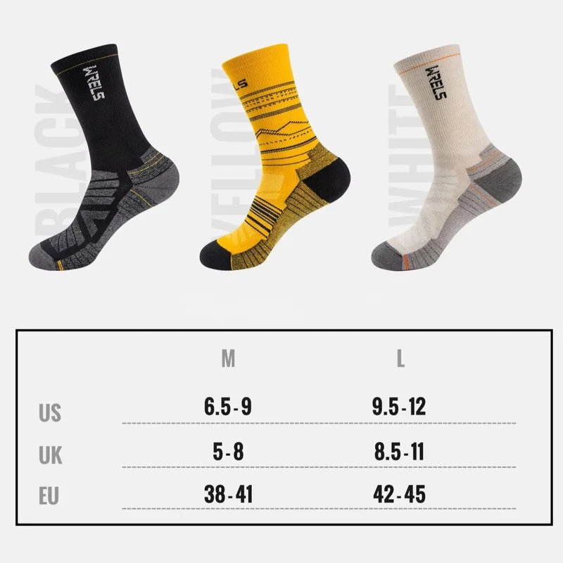 Merino Wandersocken 1 Paar Unisex Gr. 38-45 – Atmungsaktive Outdoor-Socken mit gepolsterter Sohle, leicht & temperaturregulieren
