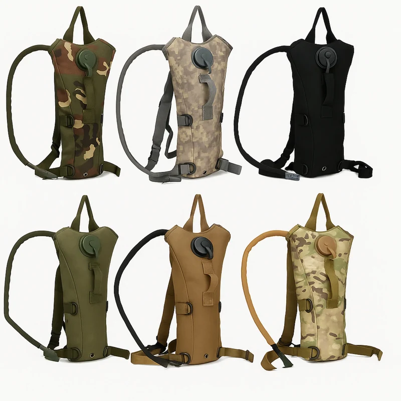 Trinkrucksack 3L mit Trinkblase – Wasserrucksack für Outdoor, Radfahren & Wandern | BPA-frei, leicht & atmungsaktiv
