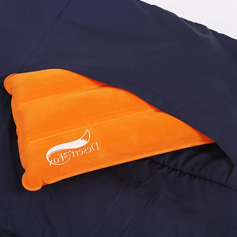 Doppelschlafsack 2 Personen – 150 x 210 cm, warm, wasserabweisend & teilbar, Camping Schlafsack