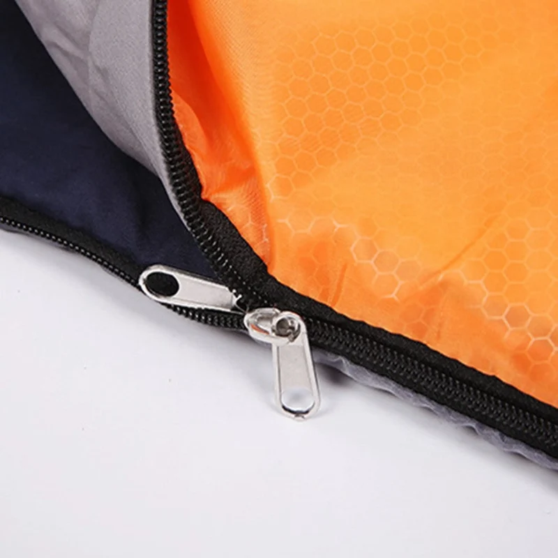 Doppelschlafsack 2 Personen – 150 x 210 cm, warm, wasserabweisend & teilbar, Camping Schlafsack
