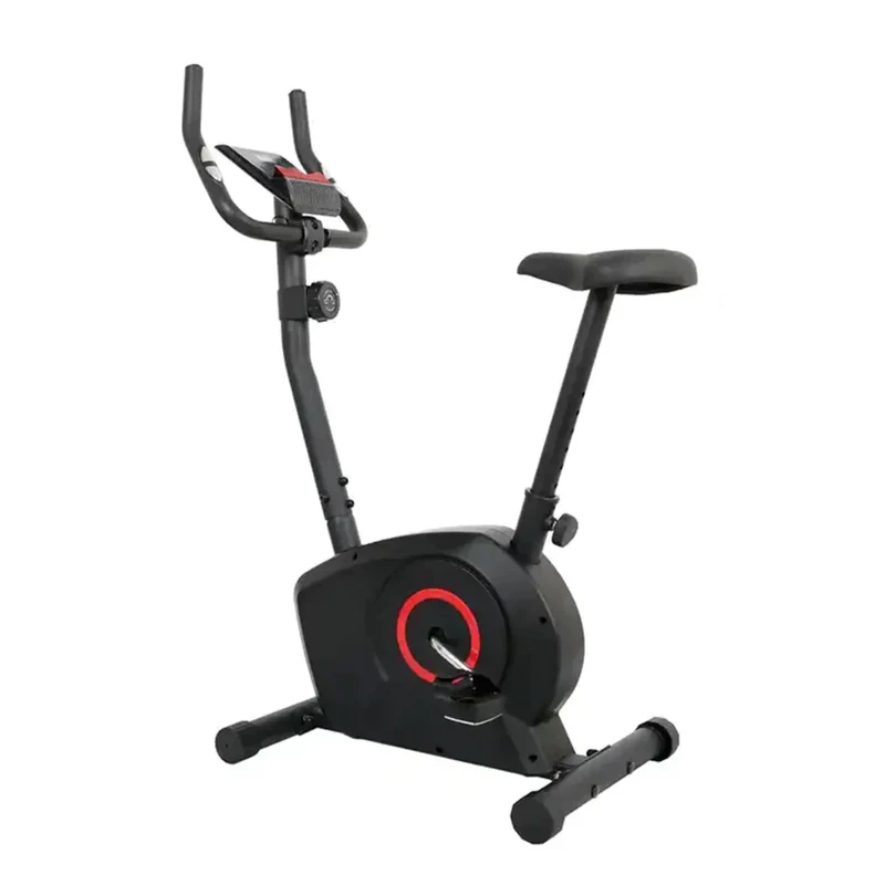 Fitness Heimtrainer Fahrrad – Ergometer Indoor Bike mit 8 Widerstandsstufen, LCD-Display & verstellbarem Sitz, bis 120 kg belastbar