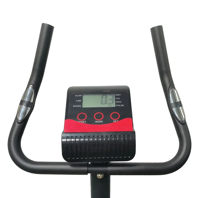 Fitness Heimtrainer Fahrrad – Ergometer Indoor Bike mit 8 Widerstandsstufen, LCD-Display & verstellbarem Sitz, bis 120 kg belastbar