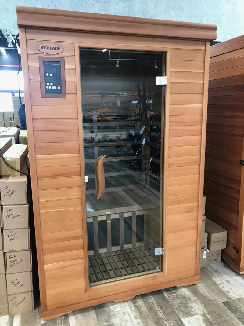 Seaview 2-Person Cedar Infrared Sauna - KN-002B
