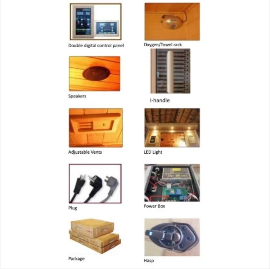 Seaview 2-Person Cedar Infrared Sauna - KN-002B