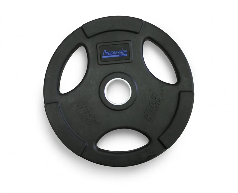 Progression Olympic Rubber Grip Plates