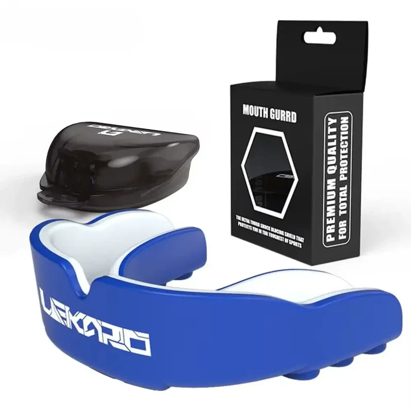 Sport-Zahnschutz für Kinder PREMIUM - Mundschutz Boxen, Anti-Shock-Frame, Gel Schutz, Unisex, Einheitsgröße