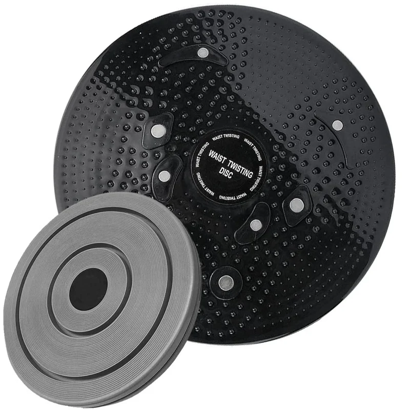 Drehtrainer mit Magnetmassage, Rotations-Twister mit Noppenoberfläche, Bauch Beine Po Training, Balance Board für Zuhause