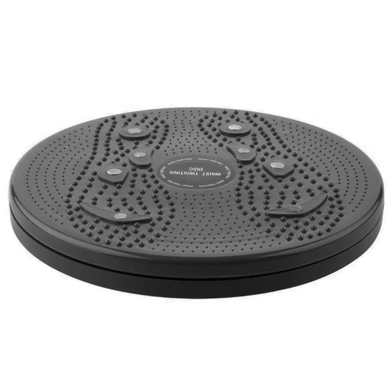 Drehtrainer mit Magnetmassage, Rotations-Twister mit Noppenoberfläche, Bauch Beine Po Training, Balance Board für Zuhause
