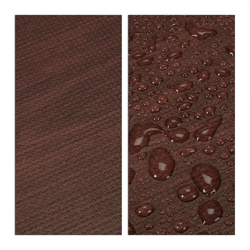 Puzzlematten, Rutschfeste Bodenmatten in Schwarz oder Holzoptik-Braun für Fitness, Home Gym und Spielbereich, 30x30 cm, Geräuschdämpfend, wasserabweisend