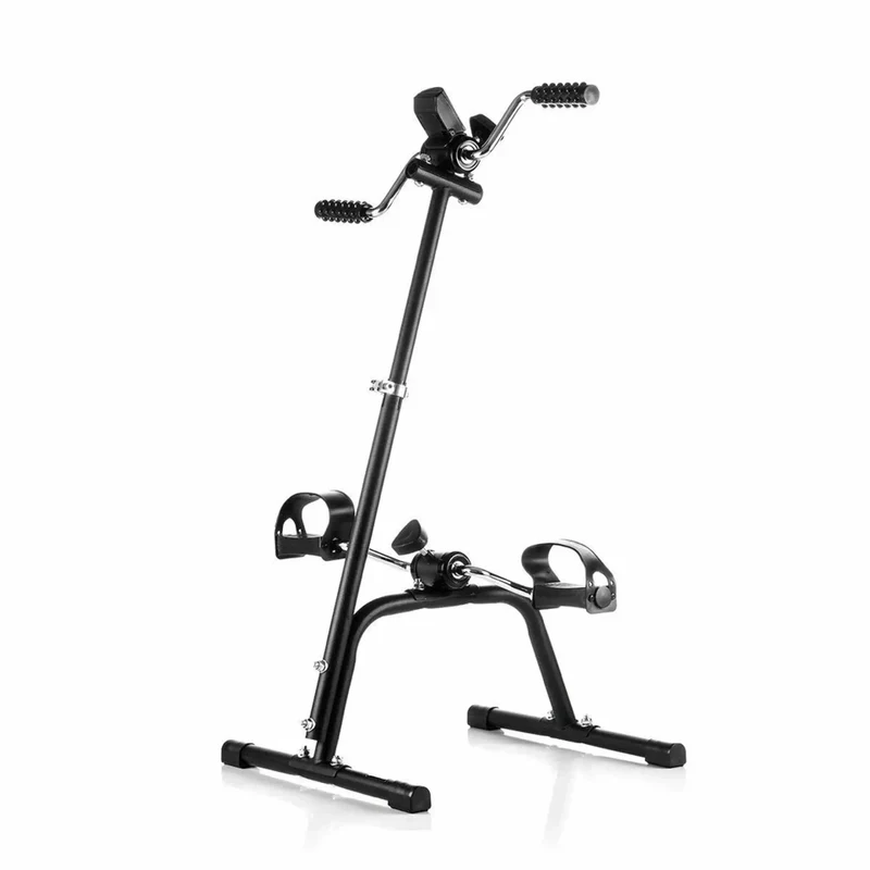 Pedaltrainer 2in1 für Arme und Beine, Mini Heimtrainer mit LCD-Zähler, für Senioren, Reha und Homeoffice