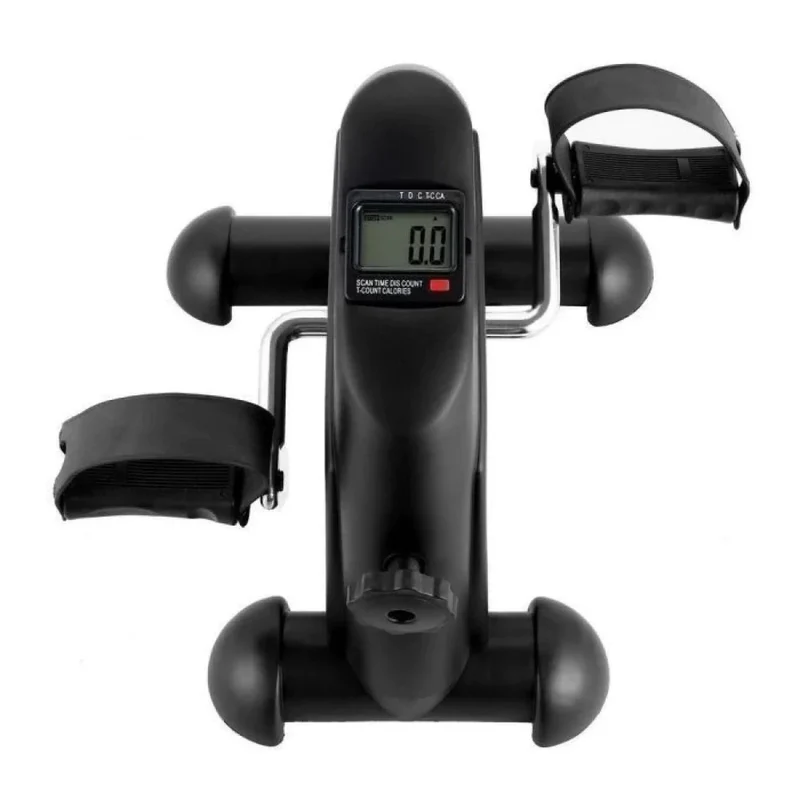 Mini Heimtrainer, mit LCD Display, Kompaktes Fitnessgerät für Arm- und Beintraining