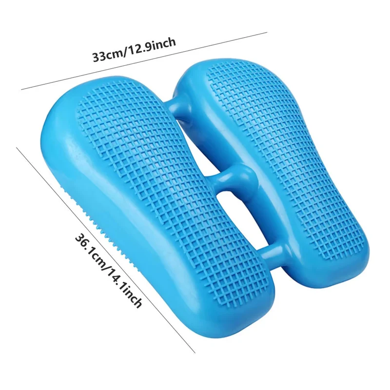 Balancetrainer mit Noppen, Ganzkörpertraining, Stabilität und Fußmassage, mit Handpumpe