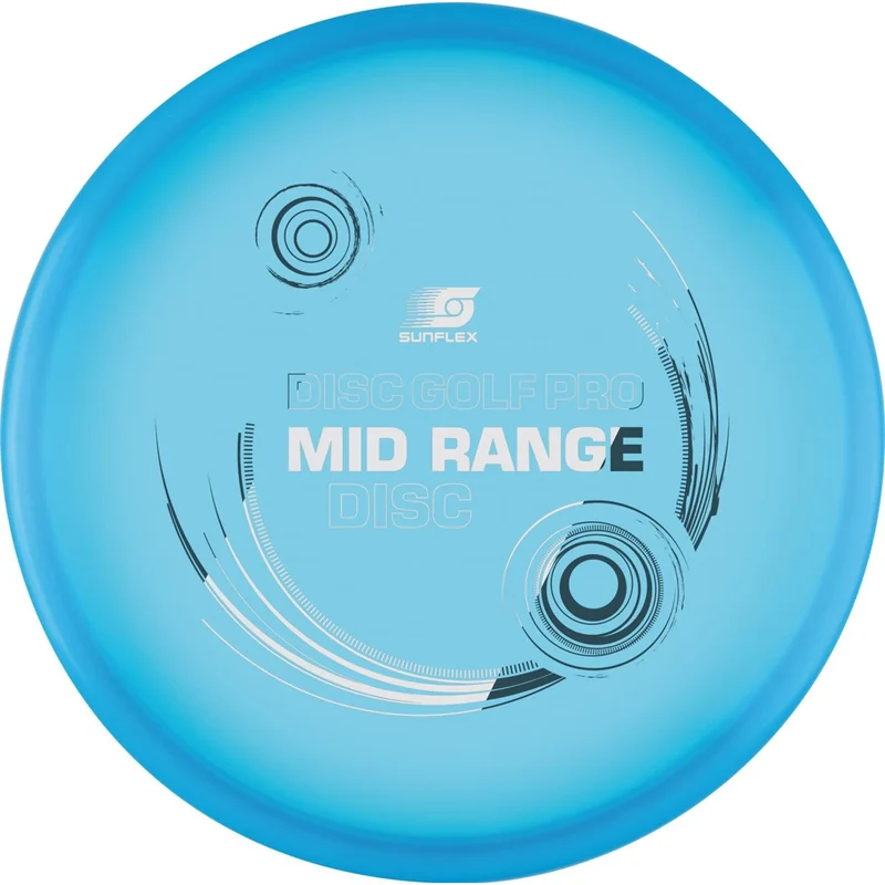 Disc Golf Set Pro 3-teilig mit Tasche, Frisbee Driver, Mid-Range und Putter, Wurfscheiben Set, Transparenter Premium-Kunststoff , PDGA-zertifiziert