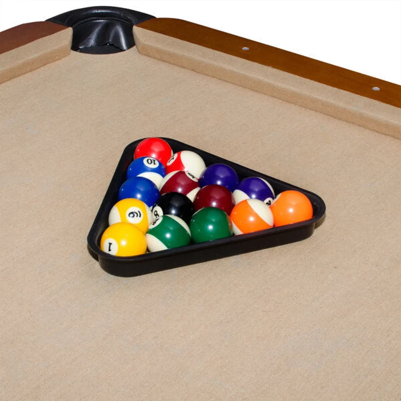 Billard Zubehör Set, Pool Komplettset inkl. Kugeln, Queues, Kreide & Mehr, premium Qualität für Zuhause & Club