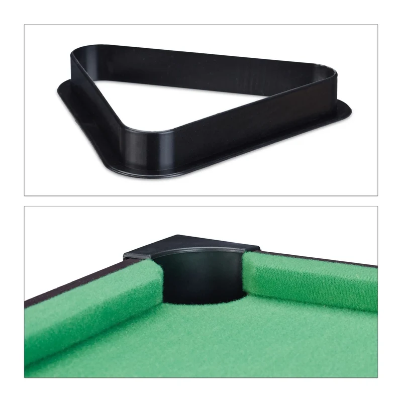 Mini Billardtisch, kompaktes Tischbillard-Set inkl. Zubehör für Kinder & Erwachsene, Perfekt für Zuhause & Unterwegs