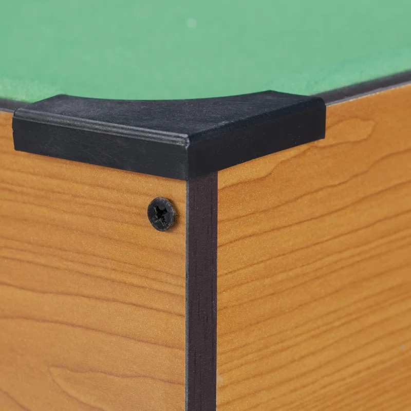 Mini Billardtisch, kompaktes Tischbillard-Set inkl. Zubehör für Kinder & Erwachsene, Perfekt für Zuhause & Unterwegs