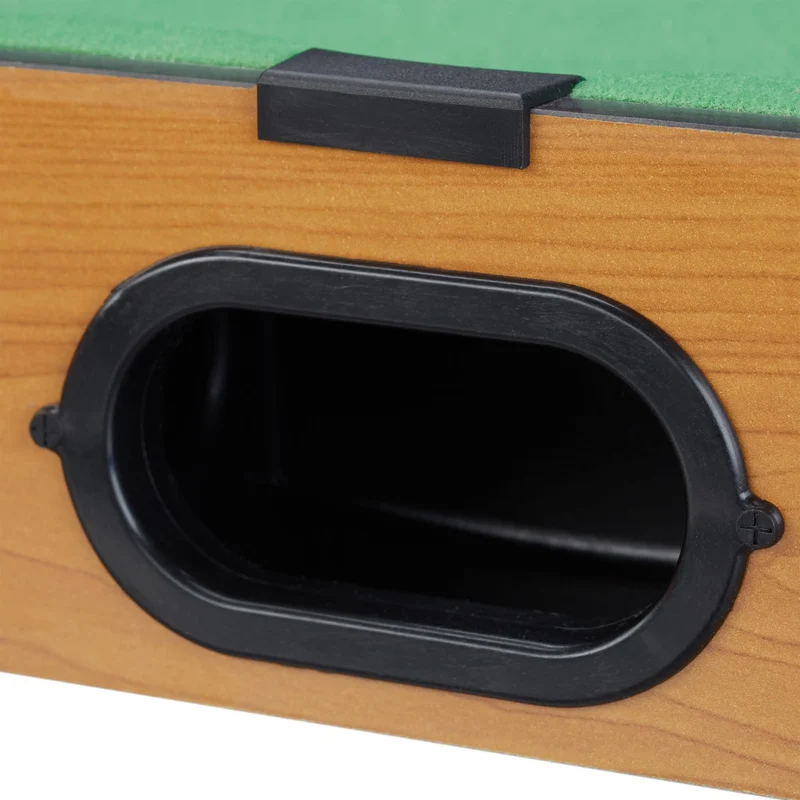 Mini Billardtisch, kompaktes Tischbillard-Set inkl. Zubehör für Kinder & Erwachsene, Perfekt für Zuhause & Unterwegs