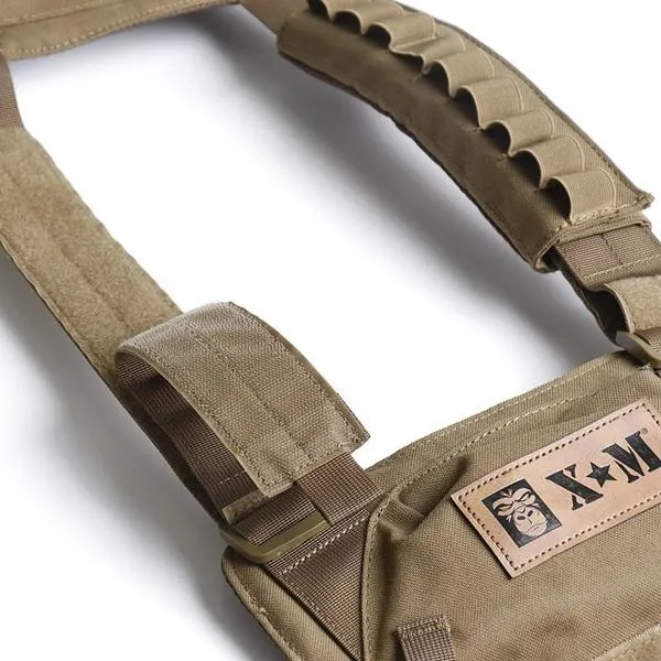 XM FITNESS Tactical Weight Vest - 20lbs
