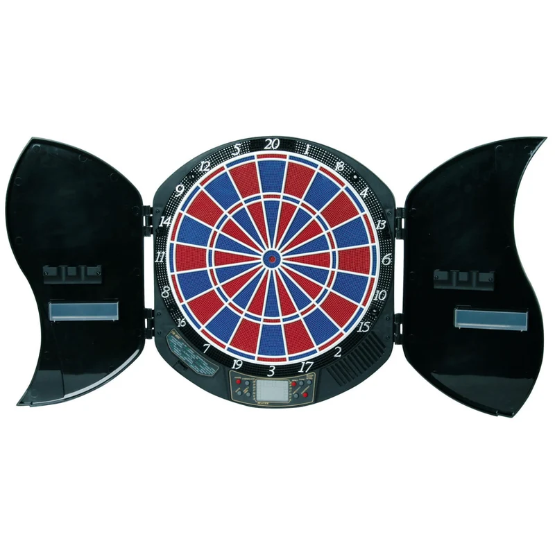 Elektronik-Dartscheibe Deluxe, Ausklappbar, viele verschiedene Spielmodi, bis zu 8 Spieler
