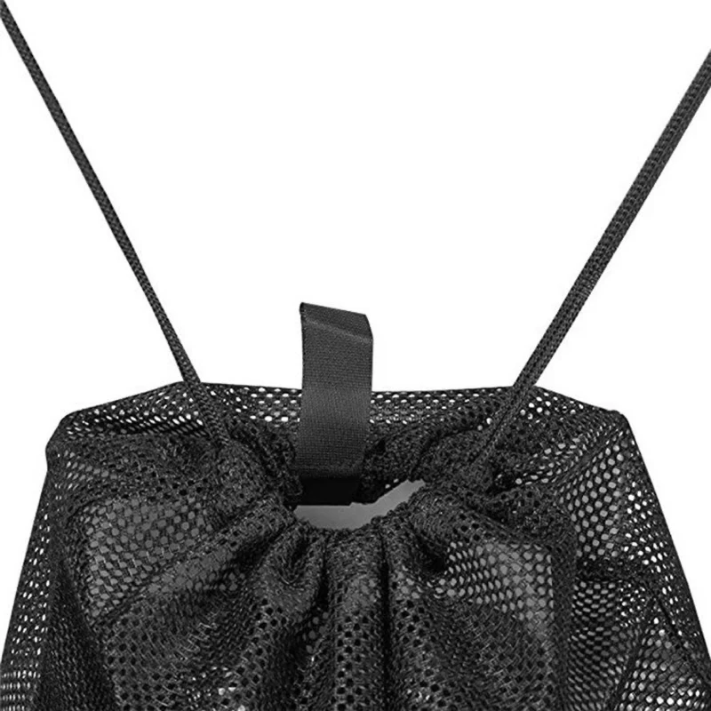 Mesh Sportbeutel mit Kordelzug – Atmungsaktiver Turnbeutel Rucksack für Fitness, Schwimmen, Yoga & Reisen