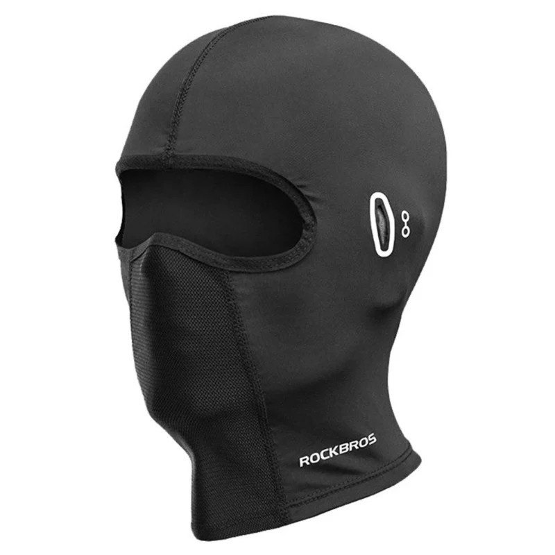 Sturmhaube Schlauchtuch mit Brillenöffnung, Balaclava atmungsaktiver, kühlender Sonnenschutz, Unisex Eisseide