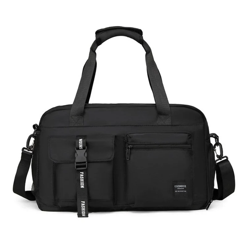 Sporttasche 32L, robuste Gym Bag aus Oxford-Stoff mit Nass-/Trockentrennung und Schultergurt, perfekt für Fitness, Reisen und Training