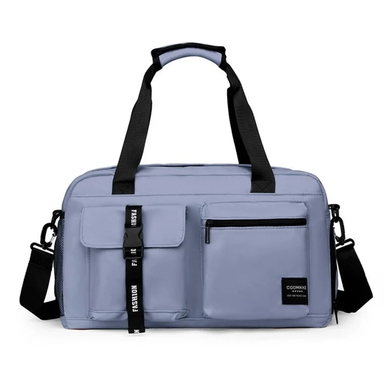 Sporttasche 32L, robuste Gym Bag aus Oxford-Stoff mit Nass-/Trockentrennung und Schultergurt, perfekt für Fitness, Reisen und Training