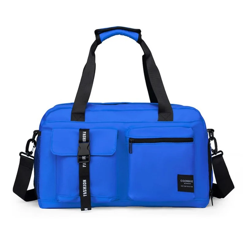 Sporttasche 32L, robuste Gym Bag aus Oxford-Stoff mit Nass-/Trockentrennung und Schultergurt, perfekt für Fitness, Reisen und Training
