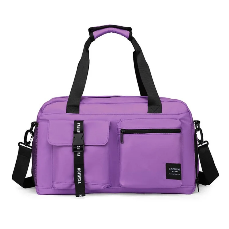 Sporttasche 32L, robuste Gym Bag aus Oxford-Stoff mit Nass-/Trockentrennung und Schultergurt, perfekt für Fitness, Reisen und Training