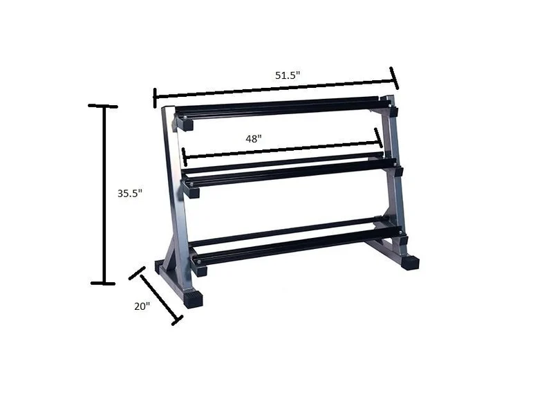 X-Plode 3-Tier Dumbbell Rack (PFX-430)