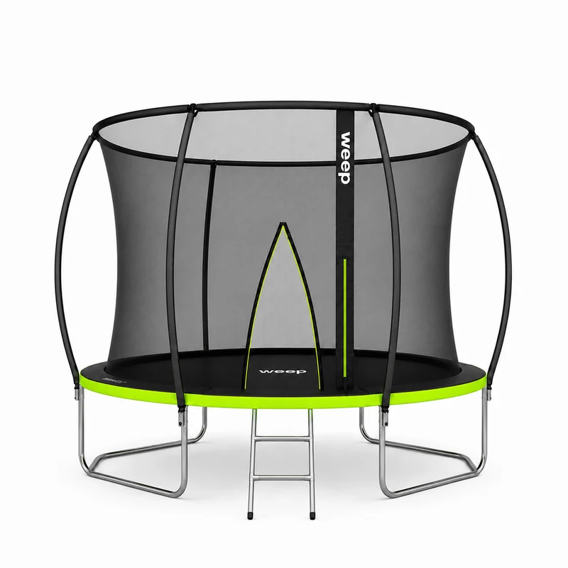 Trampolina Ogrodowa Domowa Dla Dzieci Do Ogrodu Z Siatką Wewnętrzną - Weep 305cm 10"