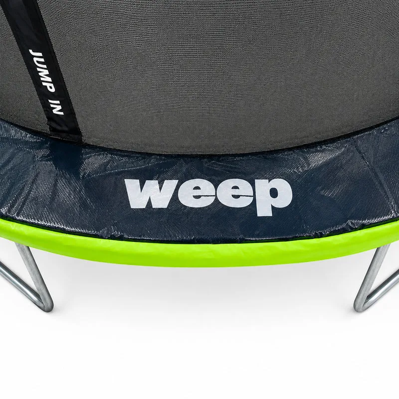 Trampolina Ogrodowa Domowa Dla Dzieci Do Ogrodu Z Siatką Wewnętrzną - Weep 305cm 10"