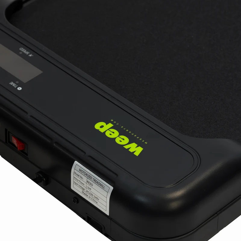 Weep REZO Bieżnia Elektryczna pod Biurko z Masażem Wibracyjnym 2w1 Walking Pad 2 Poziomy Nachylenia