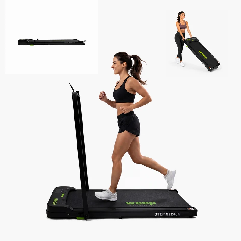 Weep STEP ST200H Bieżnia Elektryczna Składana 2w1 2-Poziomy Nachylenia FItshow App 10km/h