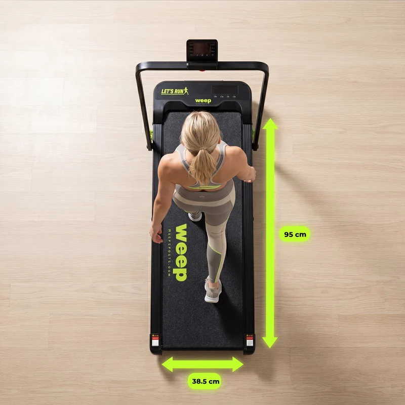 Weep STEP ST200H Bieżnia Elektryczna Składana 2w1 2-Poziomy Nachylenia FItshow App 10km/h
