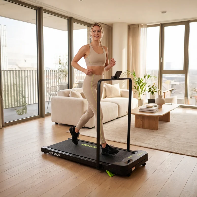 Weep STEP ST200H Bieżnia Elektryczna Składana 2w1 2-Poziomy Nachylenia FItshow App 10km/h
