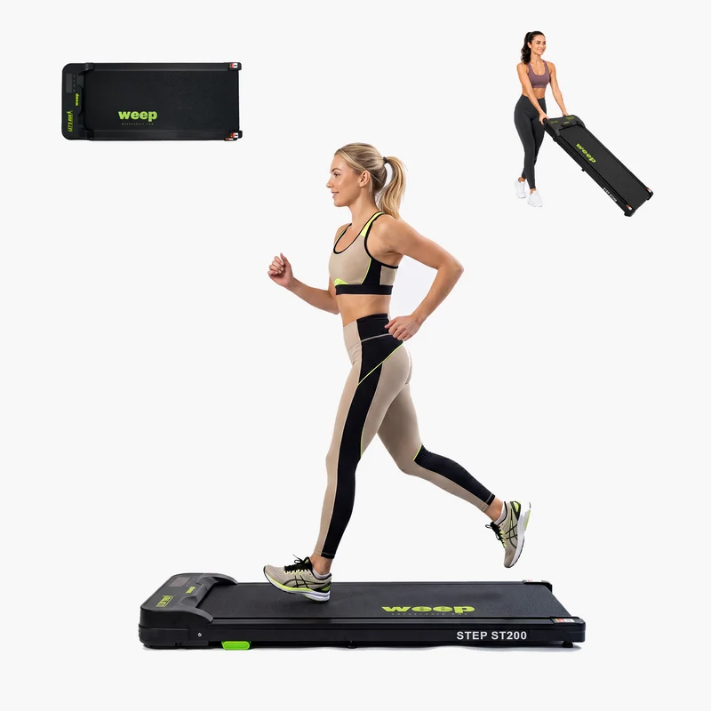Weep STEP Bieżnia Elektryczna Składana pod Biurko Walking Pad 2 Poziomy Nachylenia 6km/h