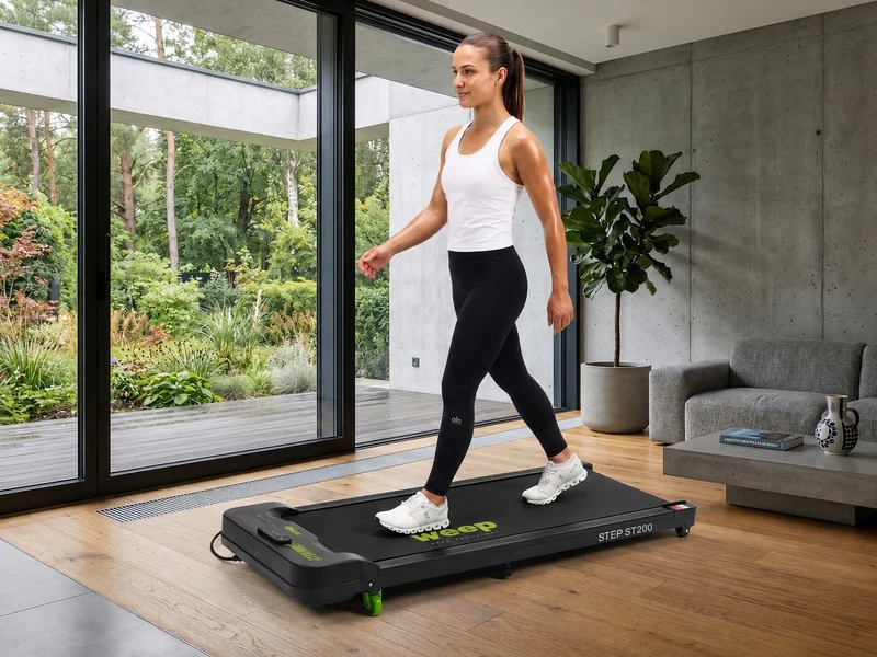 Weep STEP Bieżnia Elektryczna Składana pod Biurko Walking Pad 2 Poziomy Nachylenia 6km/h