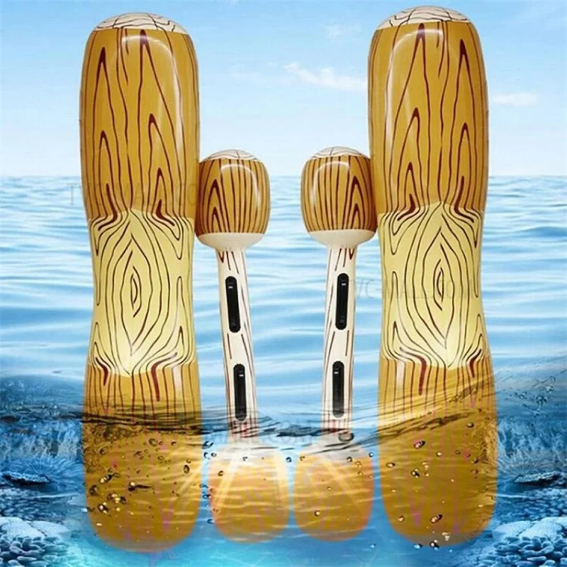 Aufblasbares Gladiator Pool Spielset – Wasserspaß mit XXL Floß & Paddel für Kinder & Erwachsene