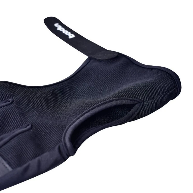 3-Finger-Handschuh Bogenschießen – Rindsleder Fingerschutz für Recurve & Compoundbogen – Größe S/M Schwarz