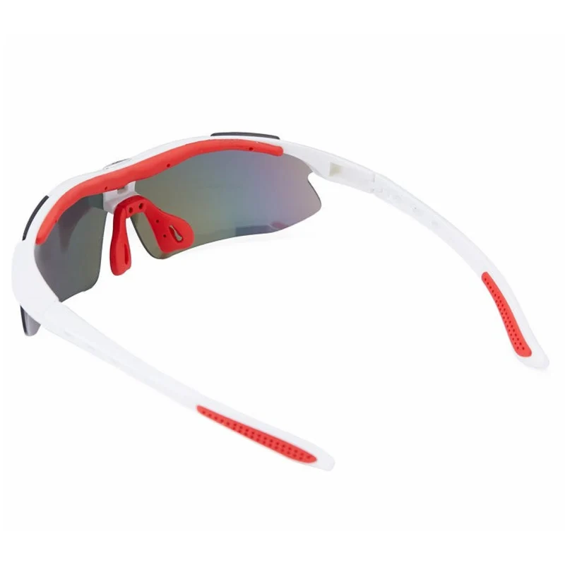 Sportbrille mit UV400 Schutz Fahrradbrille für Herren & Damen, Polarisierte Gläser, Outdoor & Freizeit