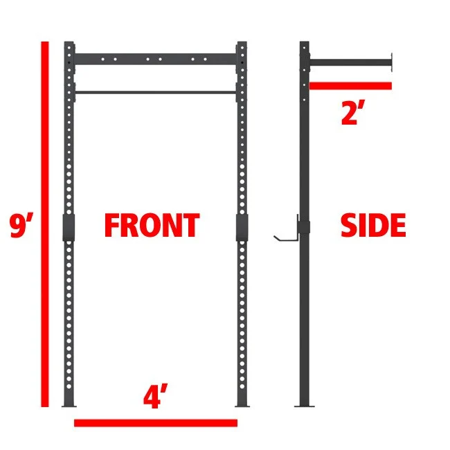 Xtreme Monkey 4 - 2 Wall Mount Rig V1