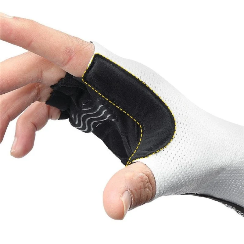 Halbfinger Fahrradhandschuhe – Rutschfeste, gepolsterte Handschuhe für Training, Outdoor & Fitness