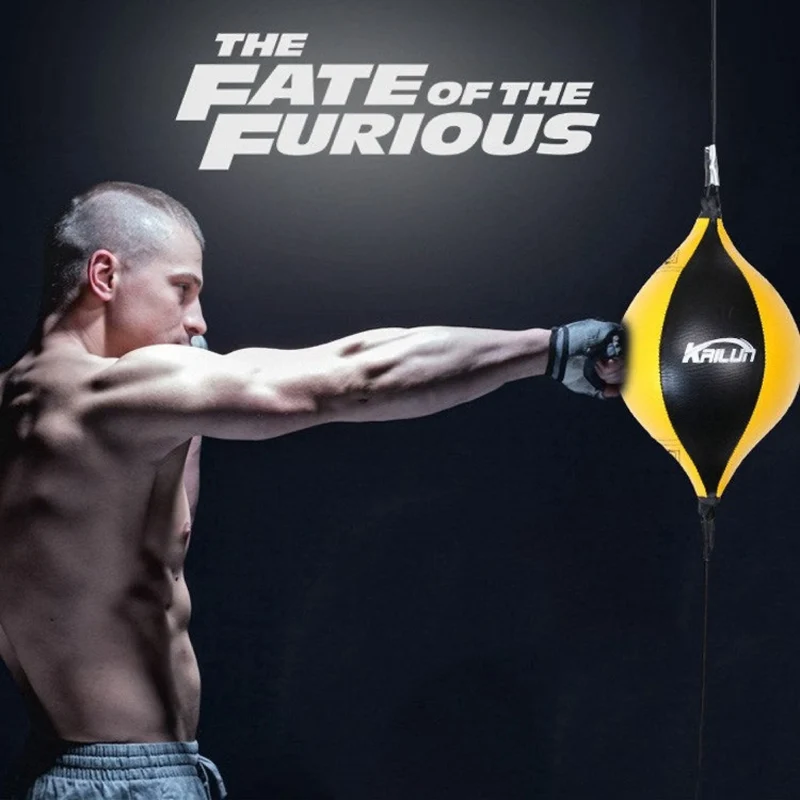 Boxing Speed Ball aus PU-Leder – Punching Ball für Reaktions- & Schnelligkeitstraining