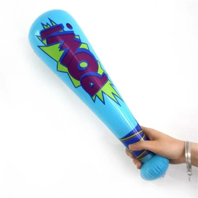 Baseballschläger 40cm aufblasbar, buntes Spielzeug für Geburtstage, Party & Karneval