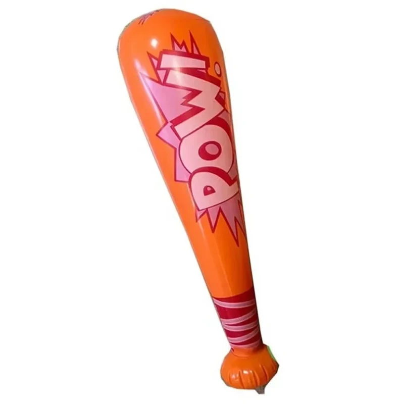 Baseballschläger 40cm aufblasbar, buntes Spielzeug für Geburtstage, Party & Karneval