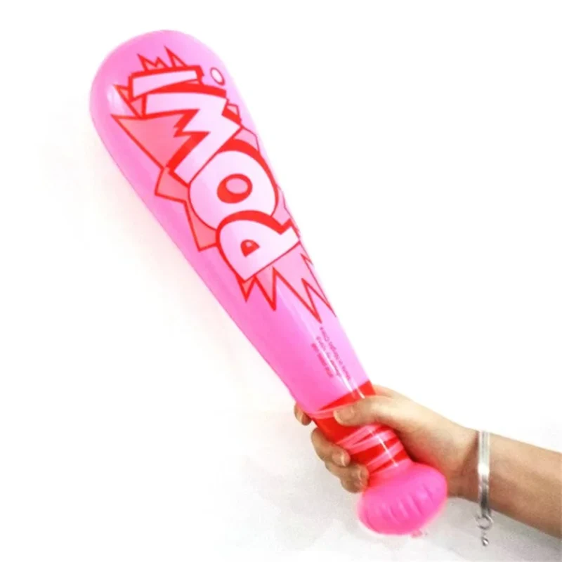 Baseballschläger 40cm aufblasbar, buntes Spielzeug für Geburtstage, Party & Karneval