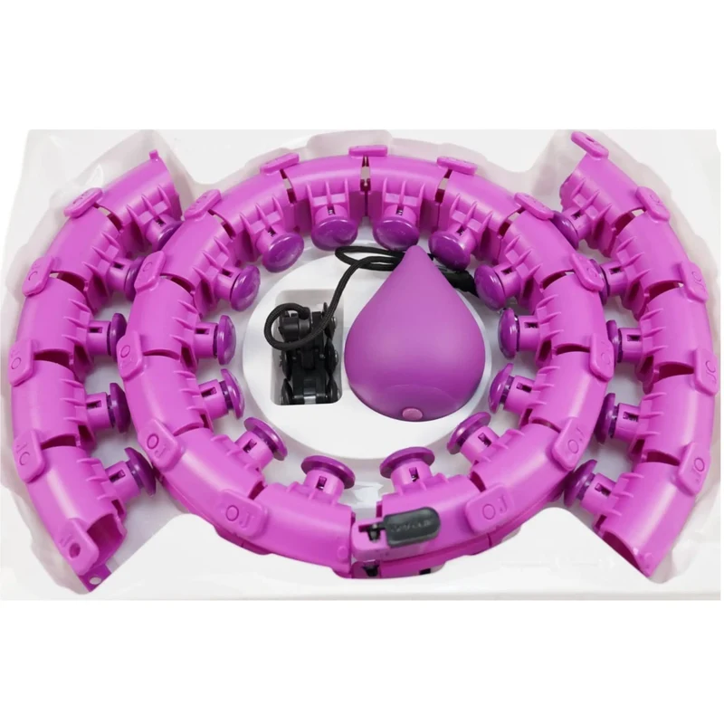 Smart Hula Hoop Maschine 24-Teile mit Schwungkugel, Premium