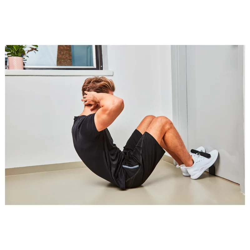 Fitness Sit-Up Bar mit Türfixierung, 3-stufige verstellbare Höhe, flexibel einsetzbar