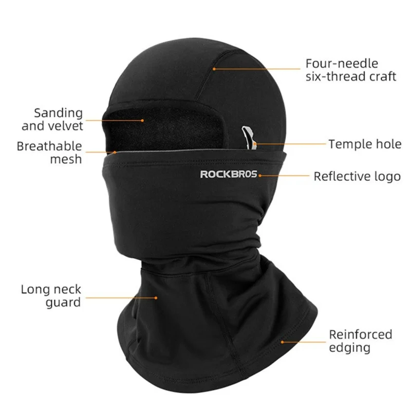 Sturmhaube Balaclava Winddicht mit Filter – Kurze Skimaske Fleece Maske für Motorrad, Fahrrad und Outdoor